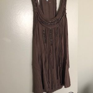 Bohme Fringe tank top boho